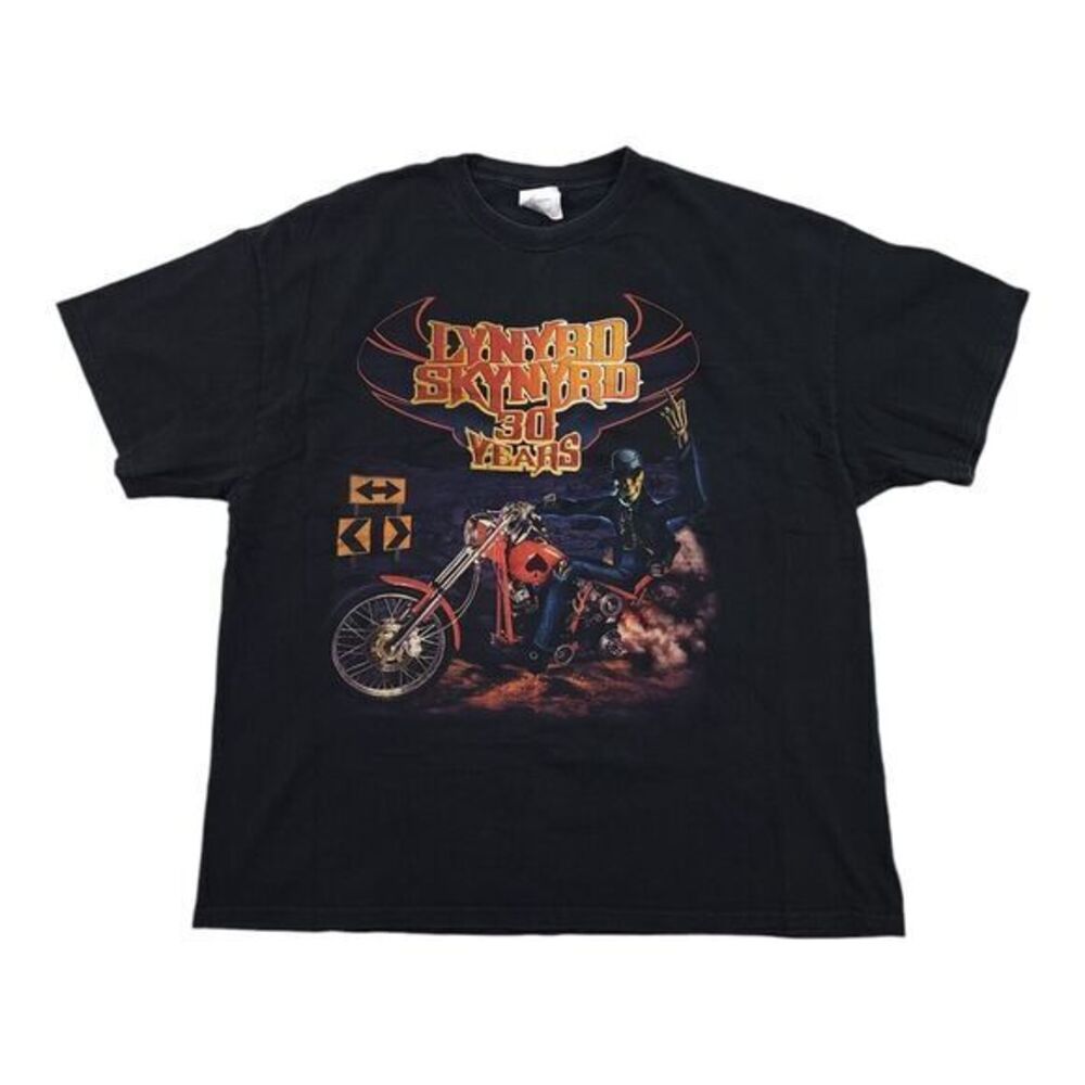 Vintage Lynyrd Skynyrd The Vicious‎ Cycle Tour T Shirt Mens 2XL XXL
